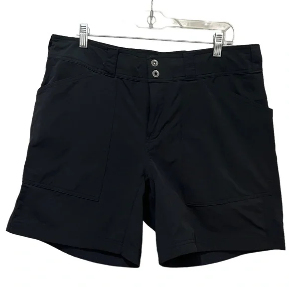 REI Shorts Rei Co Op Womens Black Screeline Hybrid Shorts R